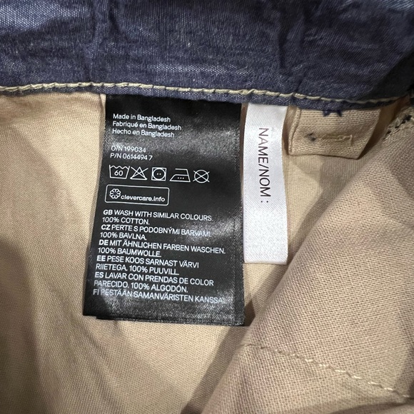 H&M Chinos (set of 2) Navy Blue and Khaki 8-9Y - Picture 11 of 16